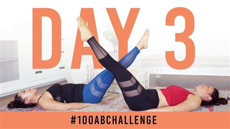 Day 3: 100 Double Leg Lifts! .